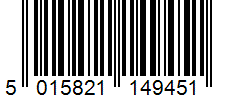 Barcode 5015821149451