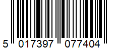 Barcode 5017397077404