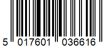 Barcode 5017601036616
