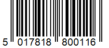 Barcode 5017818800116