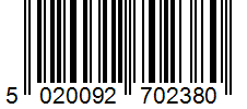 Barcode 5020092702380