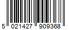 Barcode 5021427909368