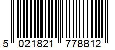 Barcode 5021821778812