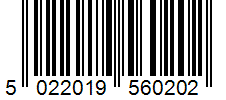 Barcode 5022019560202