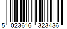 Barcode 5023616323436