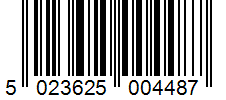 Barcode 5023625004487