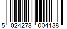 Barcode 5024278004138