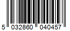 Barcode 5032860040457