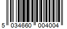 Barcode 5034660004004