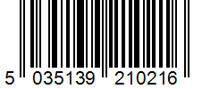 Barcode 5035139210216