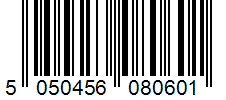 EAN Barcode for 5050456080601