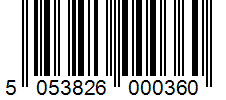 Barcode 5053826000360