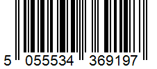 Barcode 5055534369197