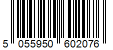 Barcode 5055950602076