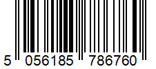 Barcode 5056185786760