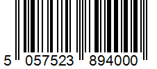 Barcode 5057523894000