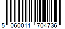Barcode 5060011704736
