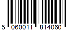 Barcode 5060011814060