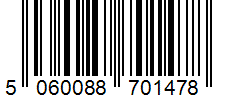 Barcode 5060088701478