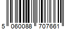 Barcode 5060088707661
