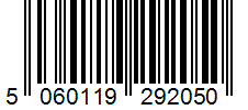 Barcode 5060119292050