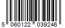 Barcode 5060122039246