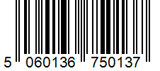Barcode 5060136750137