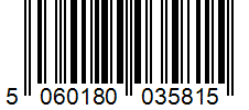 Barcode 5060180035815