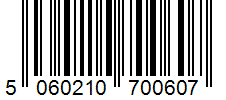 Barcode 5060210700607