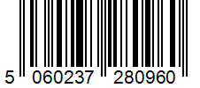 Barcode 5060237280960