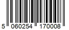 Barcode 5060254170008