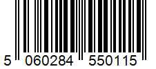 Barcode 5060284550115