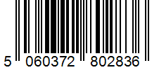EAN Barcode for 5060372802836
