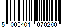 Barcode 5060401970260