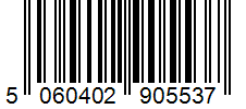 Barcode 5060402905537