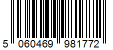 Barcode 5060469981772