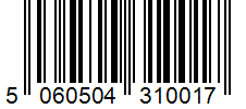Barcode 5060504310017