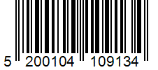 Barcode 5200104109134