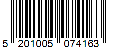 Barcode 5201005074163