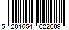 Barcode 5201054022689