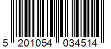 Barcode 5201054034514