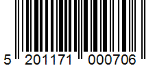 Barcode 5201171000706