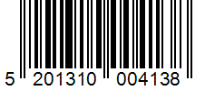 Barcode 5201310004138