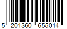 Barcode 5201360655014
