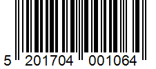 Barcode 5201704001064