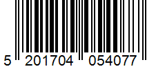 Barcode 5201704054077