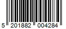 Barcode 5201882004284