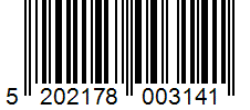 Barcode 5202178003141