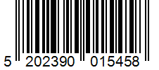 Barcode 5202390015458