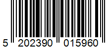 Barcode 5202390015960